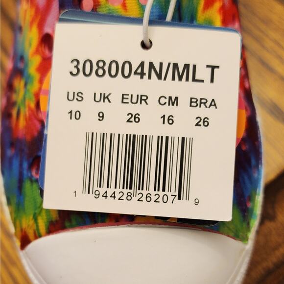 Retro Vibe Kidcore Skechers Rainbow Foam Jelly Clogs Size 10 - Picture 4 of 6